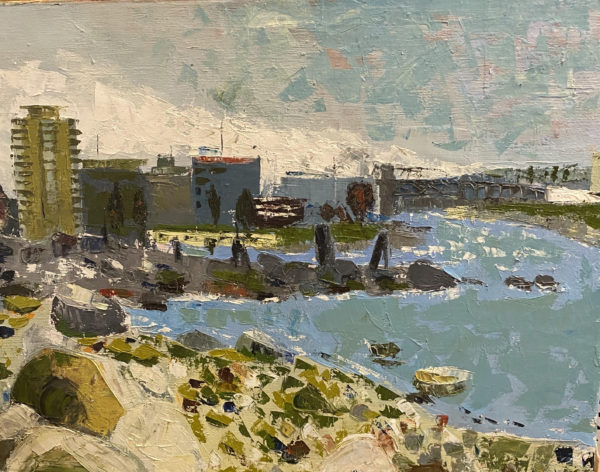 Painting of English Bay in 1960